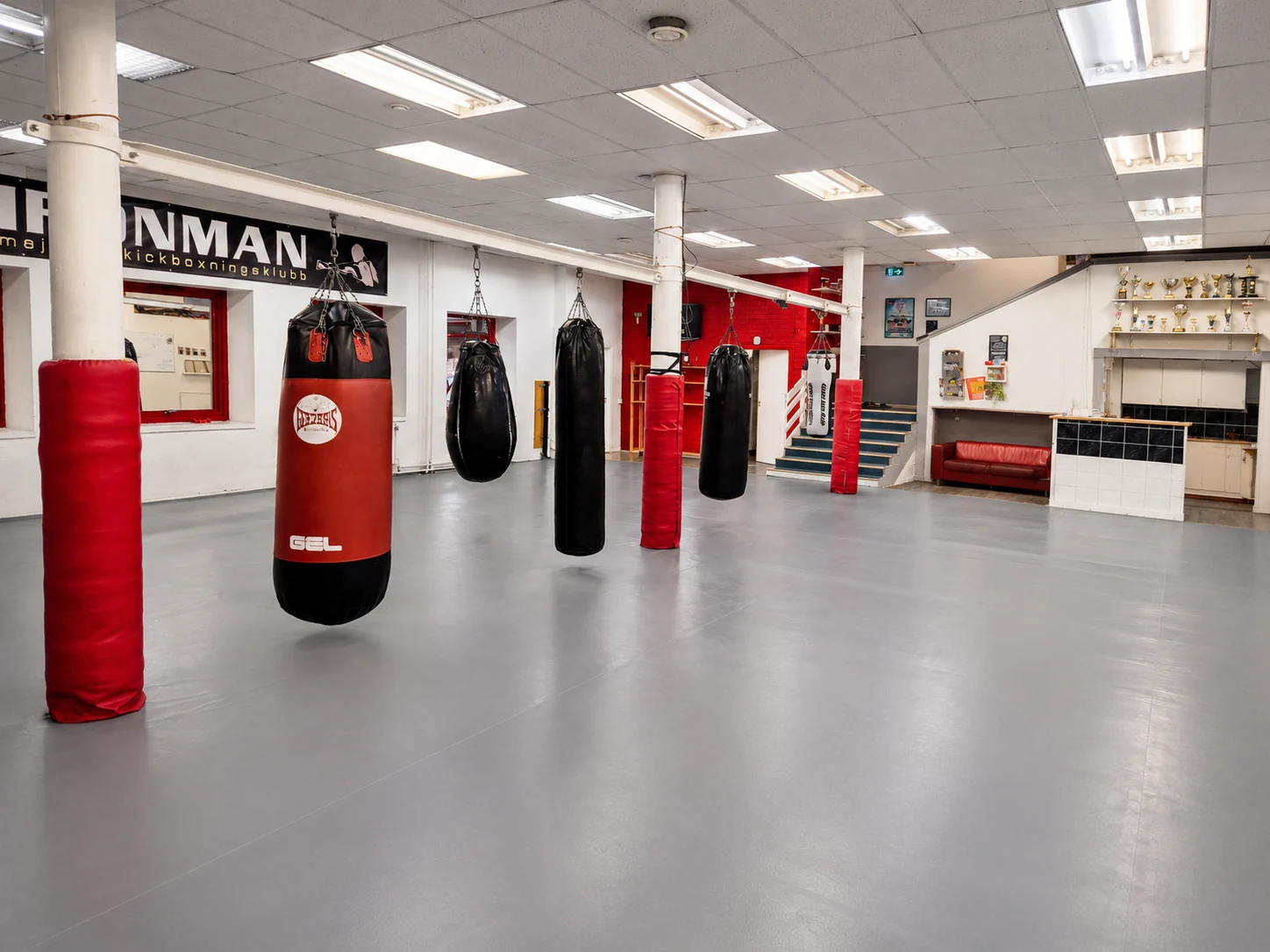 Grappling Lab Swedens stora träningsyta